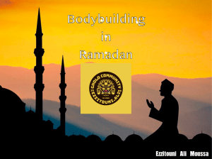 Ramadan  diet