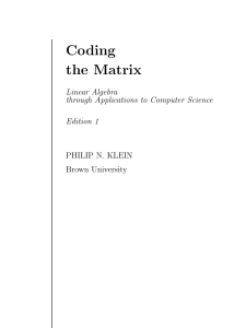 Coding the Matrix Linear Algebra through Computer Science Applications by Philip N. Klein (z-lib.org)