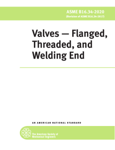 Asme-B16.34-2020-Valves-—-Flanged-Threaded-And-Welding-End-Workbook