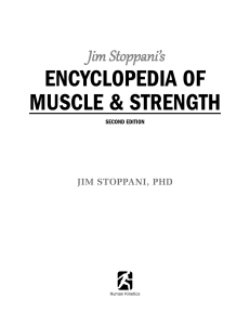 Jim Stoppani - Encyclopedia of Muscle & Strength - 2015