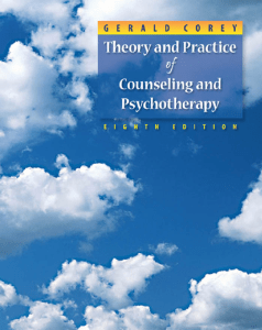 Theory and Practice of Counseling   Psychotherapy 8th ed- Gerald Corey