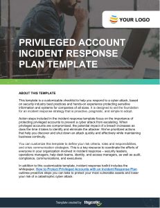 Incident Response Template