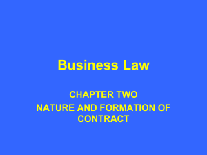 CH.TWO CONTRACTS