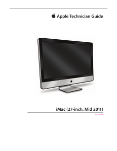 apple imac 27-inch mid2011