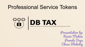 DB Tax Presentation