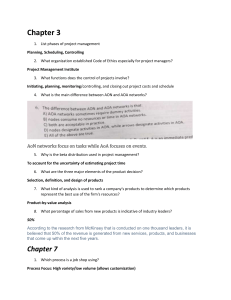 Week 4 Supply Chain Study Guide Ch. 3, 7, 8