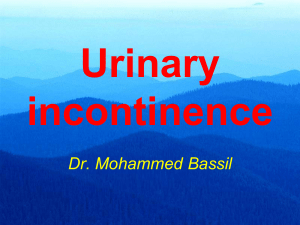 L1 - INCONTINENCE ✓