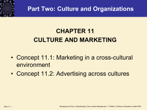 Culture and marketing