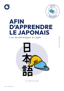 WP OCTO Presents - Afin d apprendre le japonais - S.Ponthus