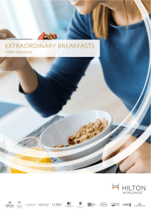 EMEA breakfast Hilton