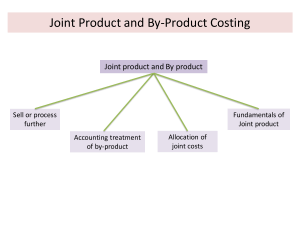 C5. Joint Product and By Product