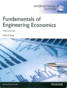 Fundamentals of Engineering Economics