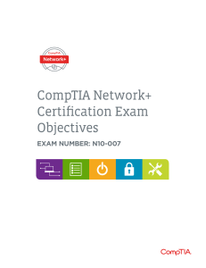 Network++N10-007+Exam+Objectives