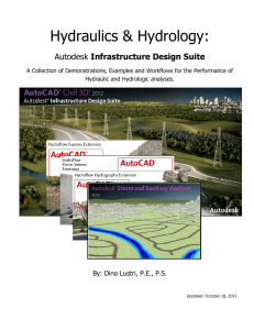 handout 1550 AU2013 20CI1550 20Dino 20Lustri 20P.E. 2C 20P.S. 20Hydraulics 20and 20Hydrology 20Autodesk C2 AE 20Infrastructure 20Design 20Suite 20Tools 20in 20Your 20Toolbox 20MANUAL