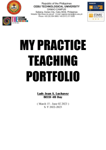 TEACHING-PORTFOLIO