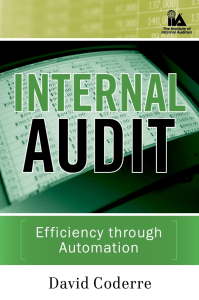 Internal Audit  Effi... by David Coderre