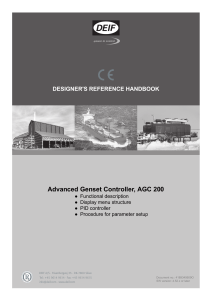 EDG - AGC200 (Advance Genset Controller)