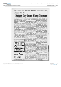 Bill Mahan Austin American Statesman Mon  May 11  1964 