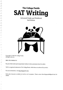 The College Panda SAT Writing Advanced Guide and Workbook (Nielson Phu) (1)