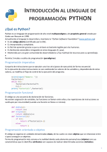 T4 Introducción al lenguaje de programación Python 21 22