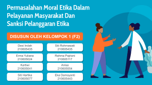 Permasalahan Moral Etika Dalam Pelayanan Masyarakat (PPT)