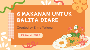 6 Makanan Untuk Bayi Diare