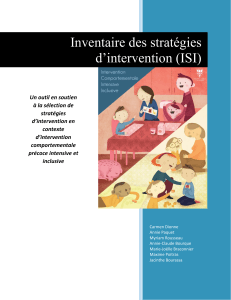 Inventaire des stratégies (ISI) (2019-05-22)