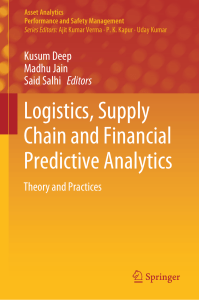 Logistics-SupplyChain-FinancialPredictiveAnalytics Z 2019