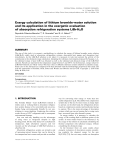 exergy-calculation-of-lithium-bromide-water solution