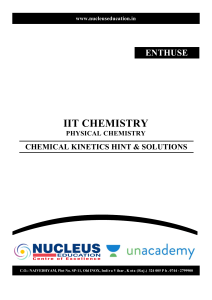 ChemicalKinetics Solutions.