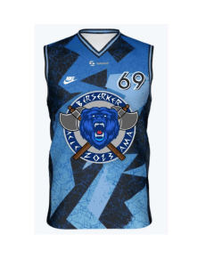 Blue Berserker Jersey Layout