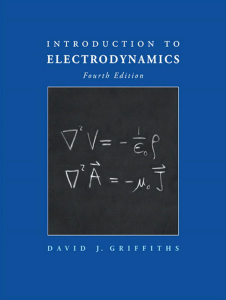 David J Griffiths Introduction to Electr