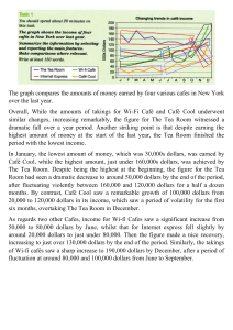 Model Essays for IELTS task one