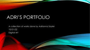 Adri’s Portfolio for Business Design and Graphic Eye Pleasing