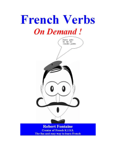 French verbs easy