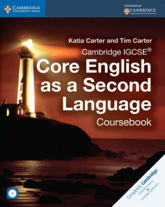 Cambridge IGCSE Core English as a Second Language Coursebook public