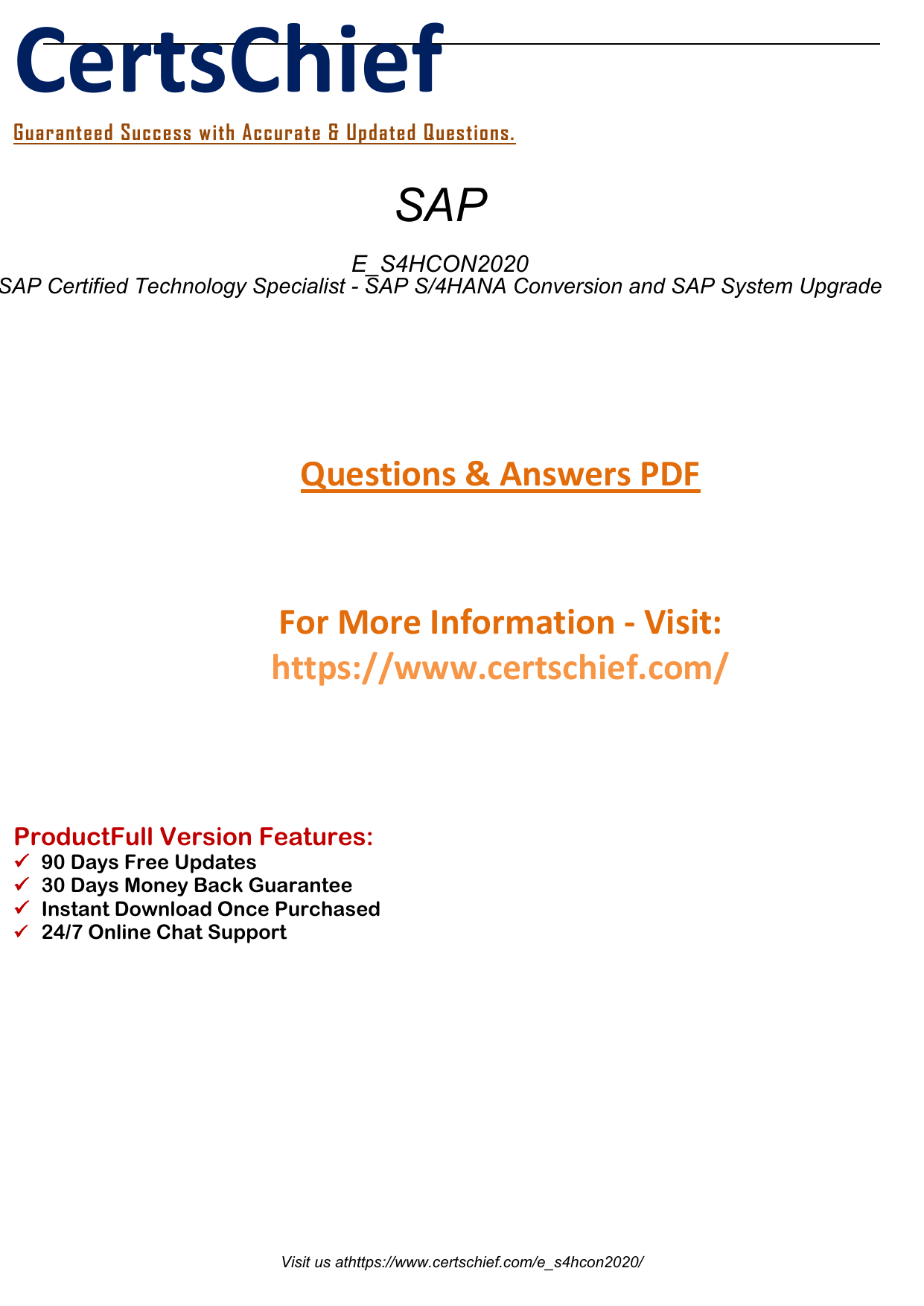 Prepare for the SAP Certified Technology Specialist - SAP S4HANA Conversion  and SAP System Upgrade exam with our comprehensive study guide. Achieve  success and gain recognition as an expert in SAP tec