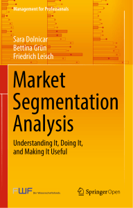Dolnicar 2018 Market Segmentation Analysis