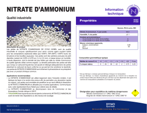 Ammonium Nitrate Industrial Fr