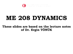 Engineering Mechanics Dyanmics Lecture Slides