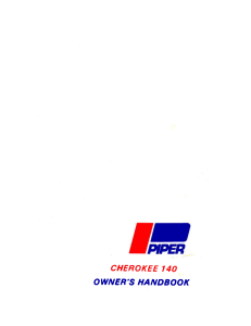 Cherokee 140 POH 1964 rev 1991