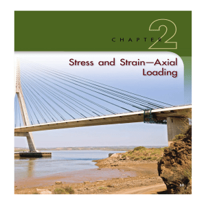 Stress and Strain Axial Loading