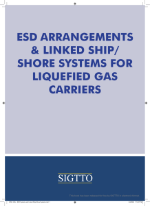 esd-arrangements-and-linked-ship-shore-systems SDL ESDL ESD SHIP LOADING LNG