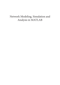 network-modeling-simulation-and-analysis-in-matlab-theory-and-practices-1119631432-9781119631439 compress