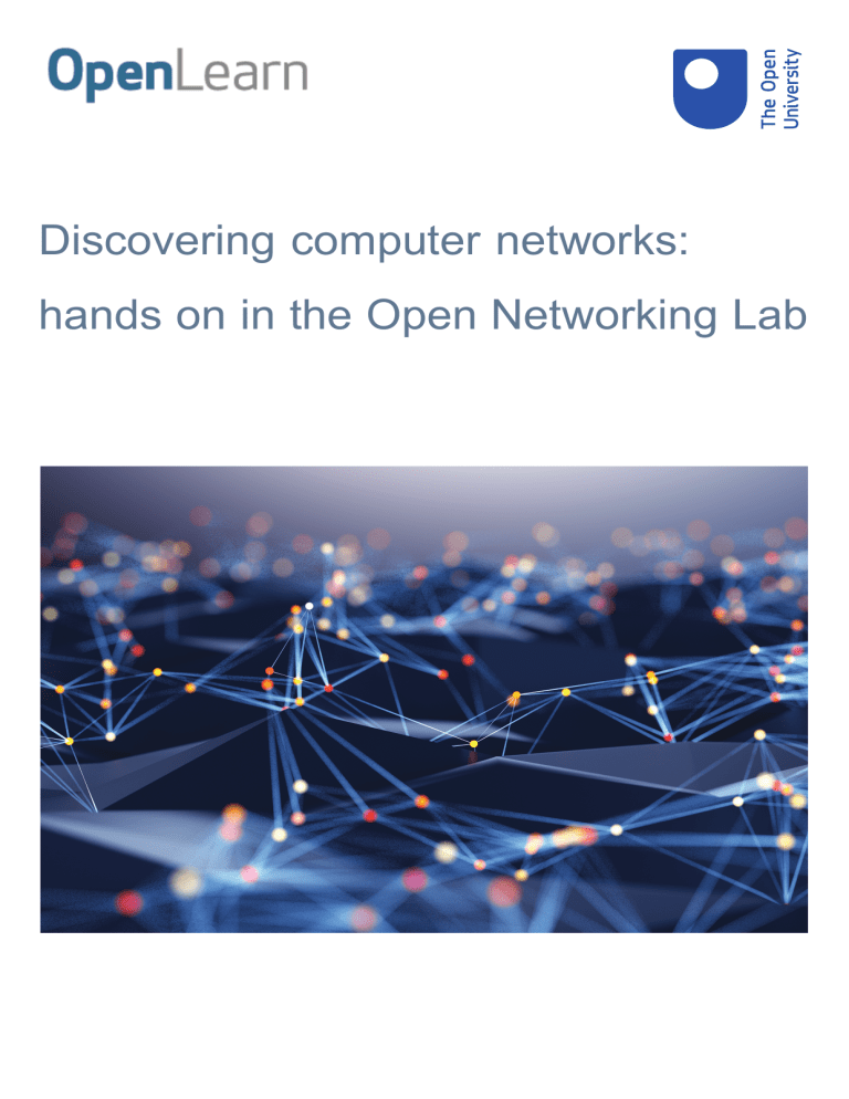 Discovering Computer Networks: Hands-on Course