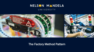 09 The Factory Method Pattern