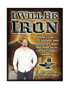 I Will Be Iron - Bud Jeffries