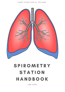 Spirometry Station Handbook