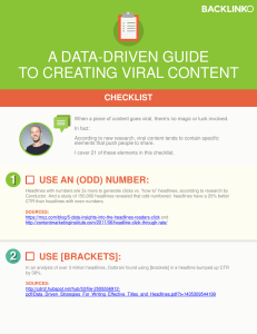 Viral-Content-Checklist Backlinko