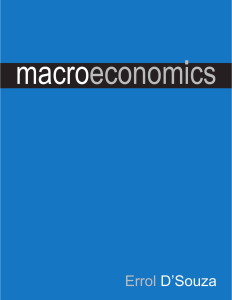 Macroeconomics-2008 errol-dsouza